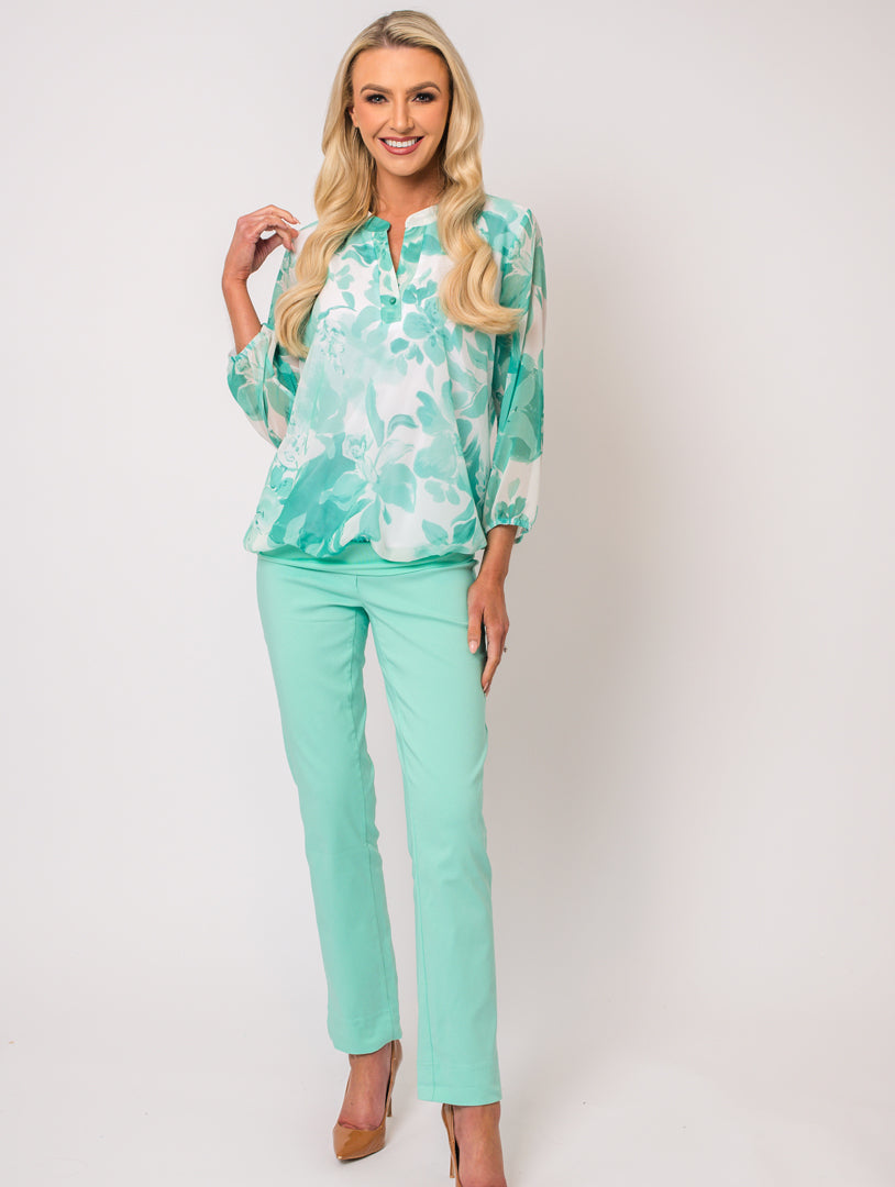 27" Moda Trousers - Mint