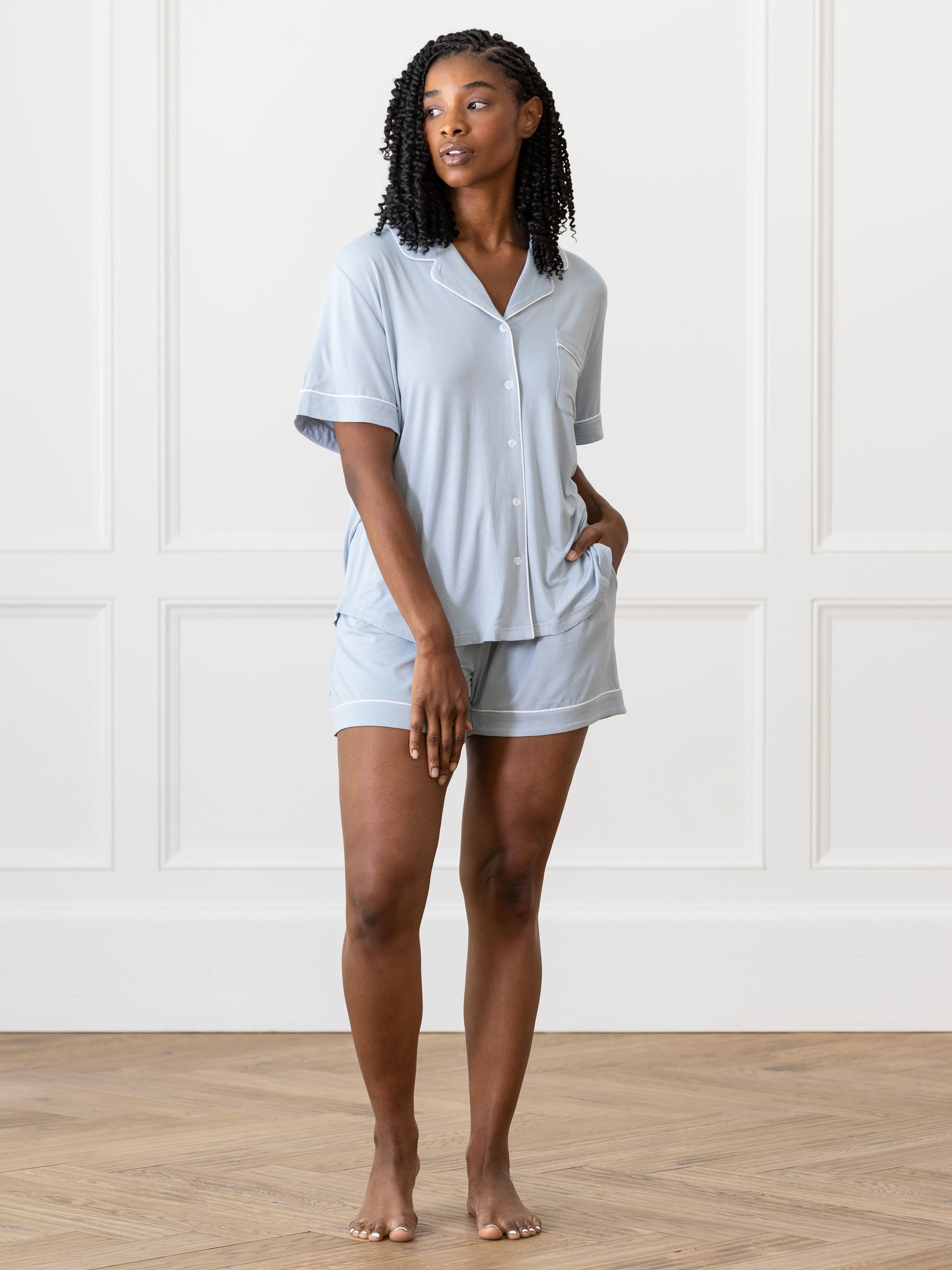 Women's Bamboo Stretch-Knit Pajama Short - Last Chance