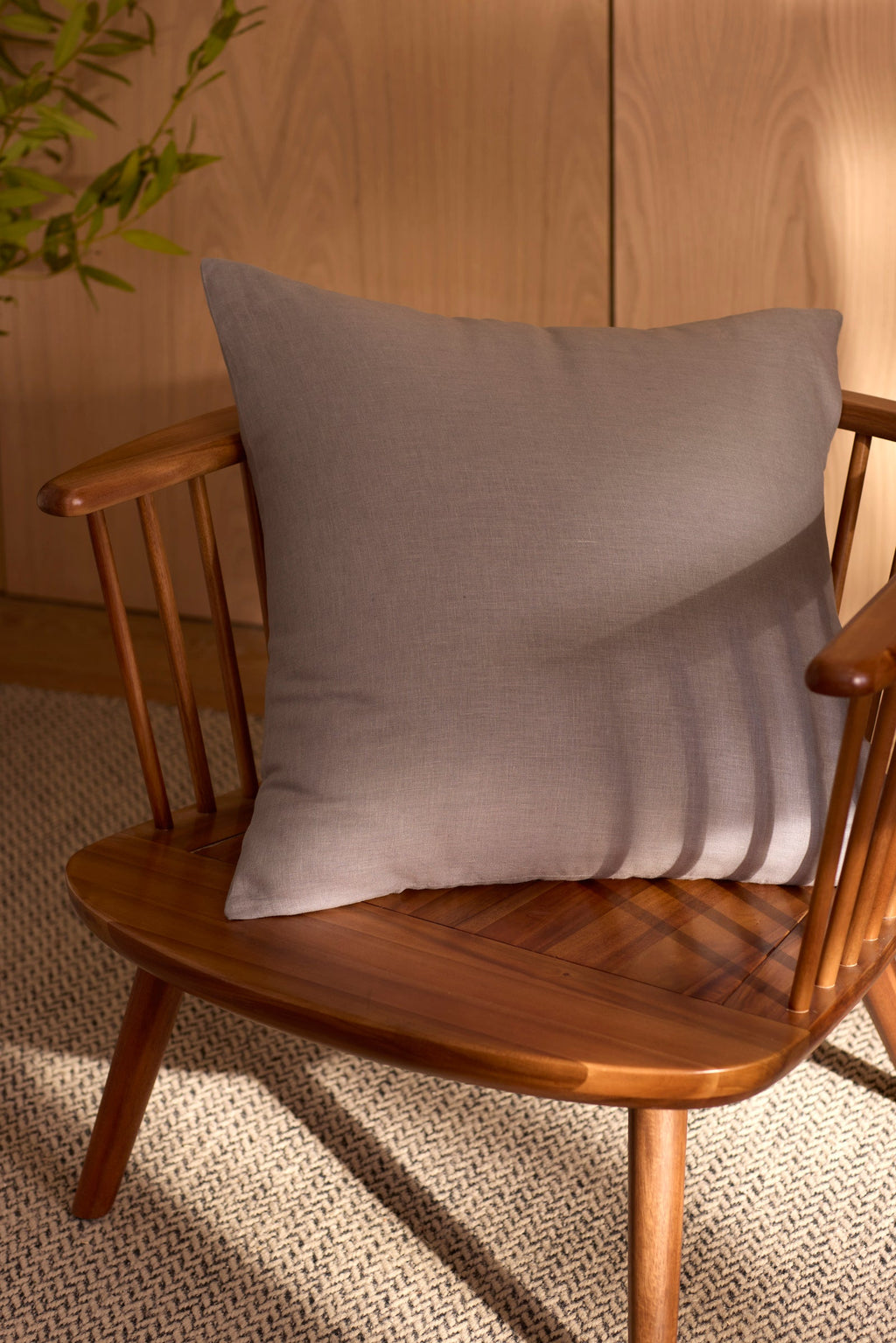 Linen Throw Pillow