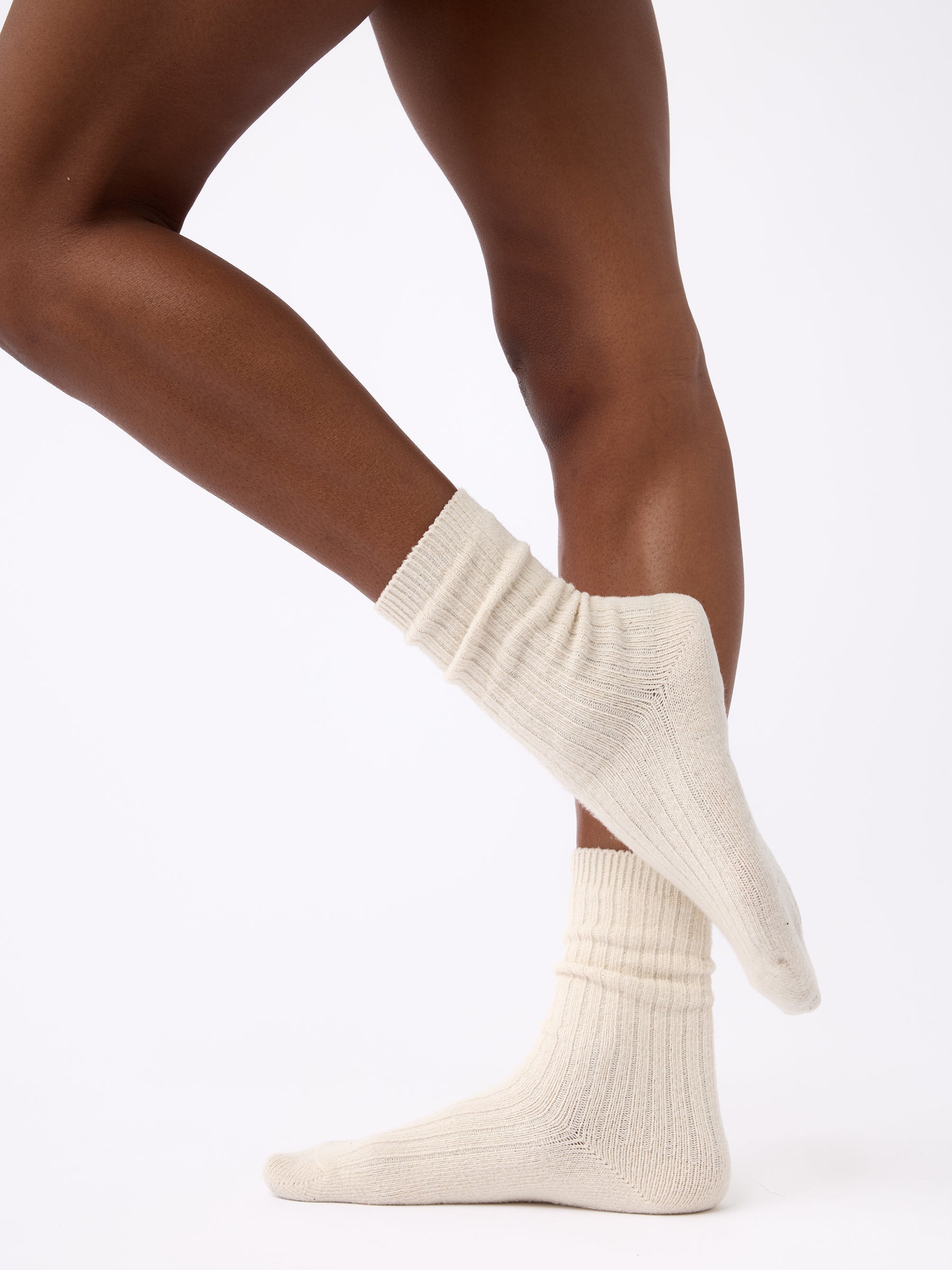 Women's Plush Lounge Calf Sock