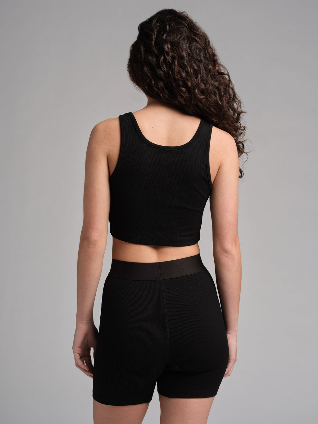 Rib Contour Crop Tank