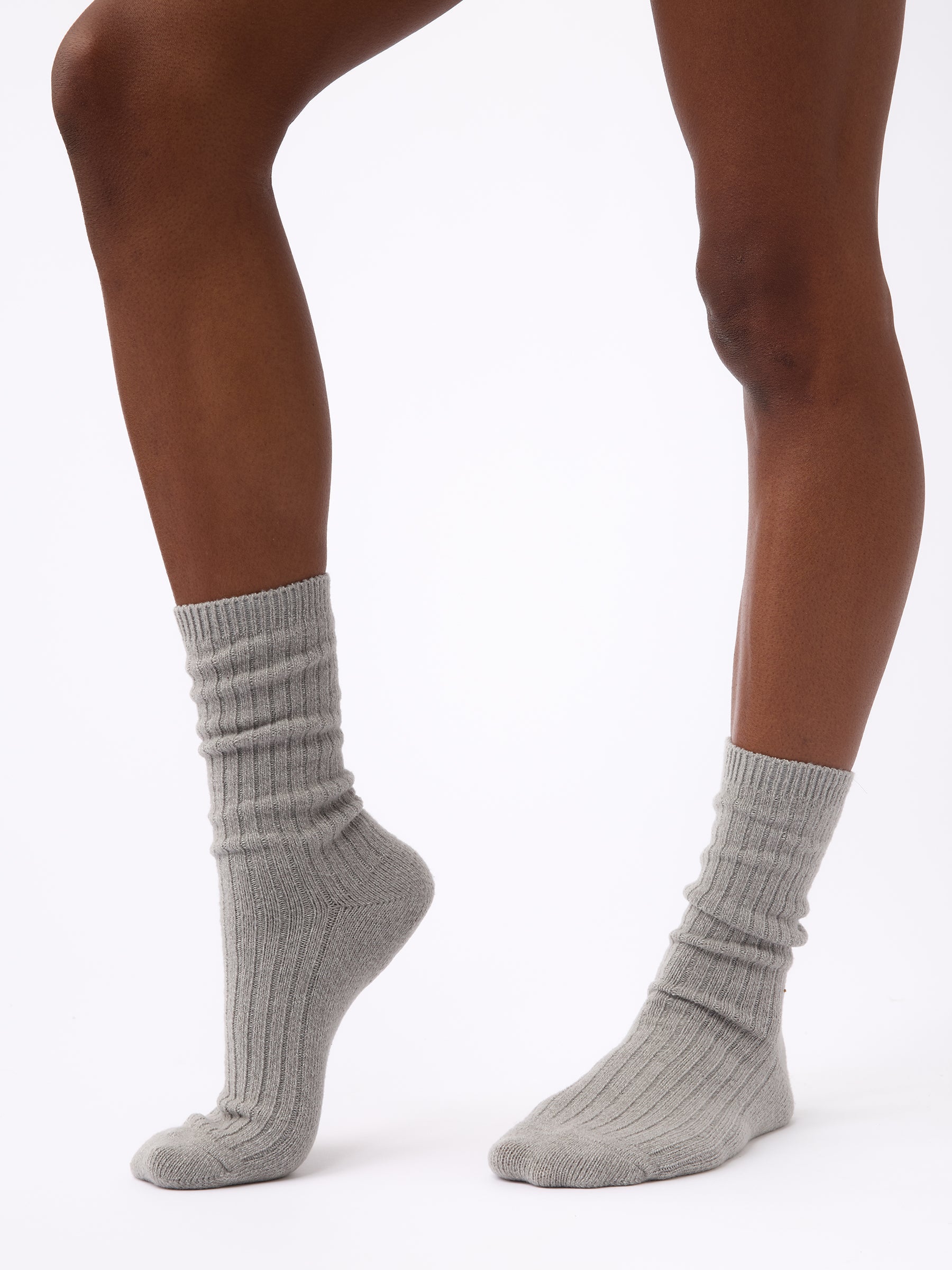 Women's Plush Lounge Calf Sock