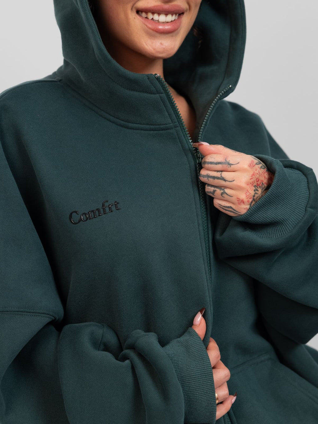 Cloud Zip Hoodie – Mega