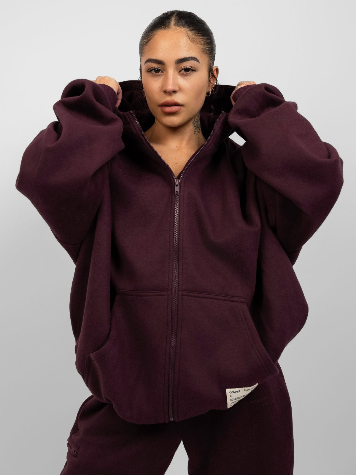 Affirmation Zip Hoodie – Mega