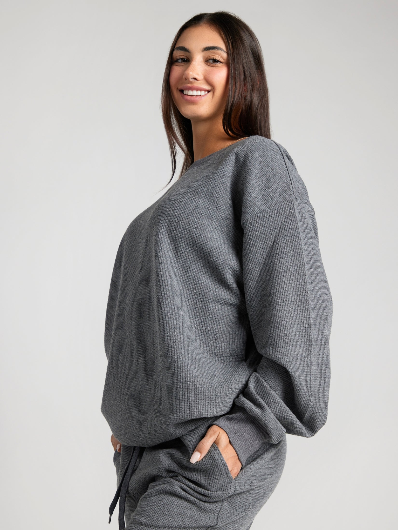 Waffle Lounge Long Sleeve