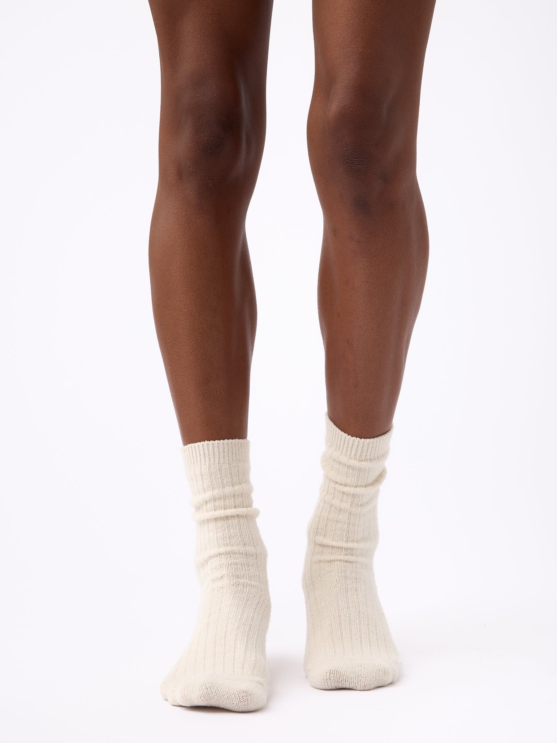 Women's Plush Lounge Calf Sock