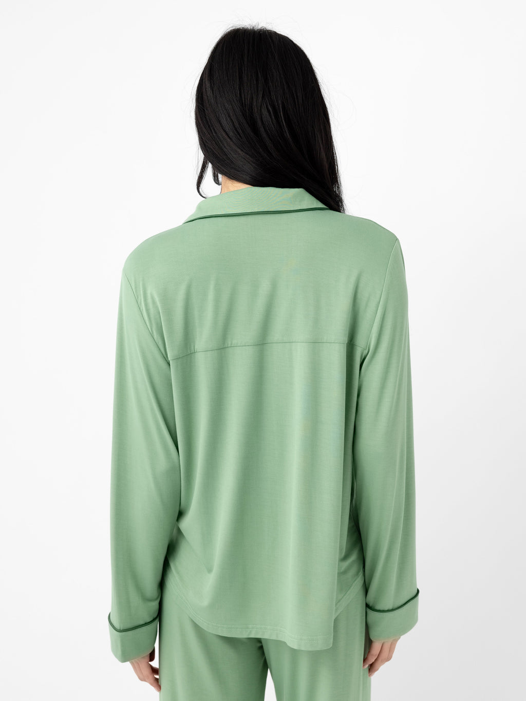 Women's Bamboo Stretch-Knit Long Sleeve Pajama Top - Last Chance
