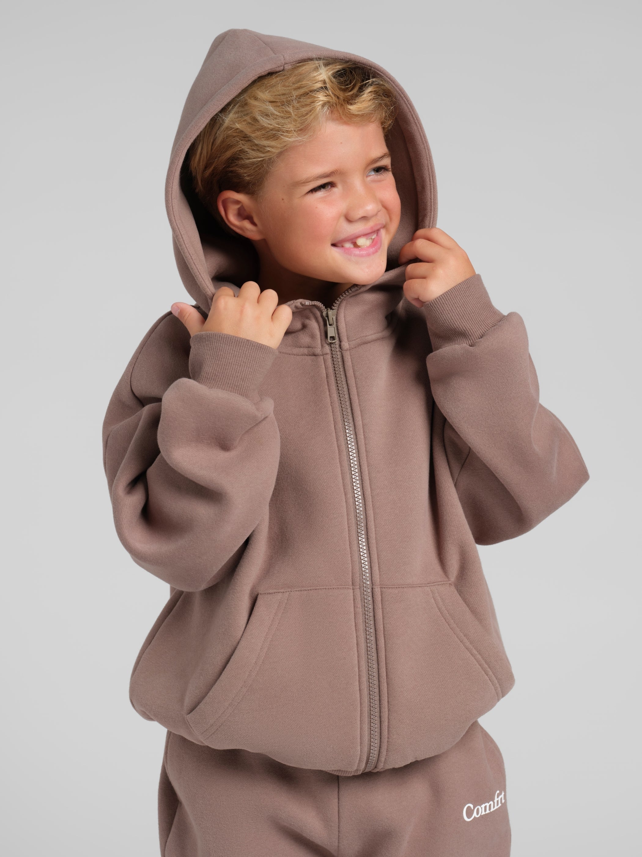 Cloud Zip Kids Hoodie