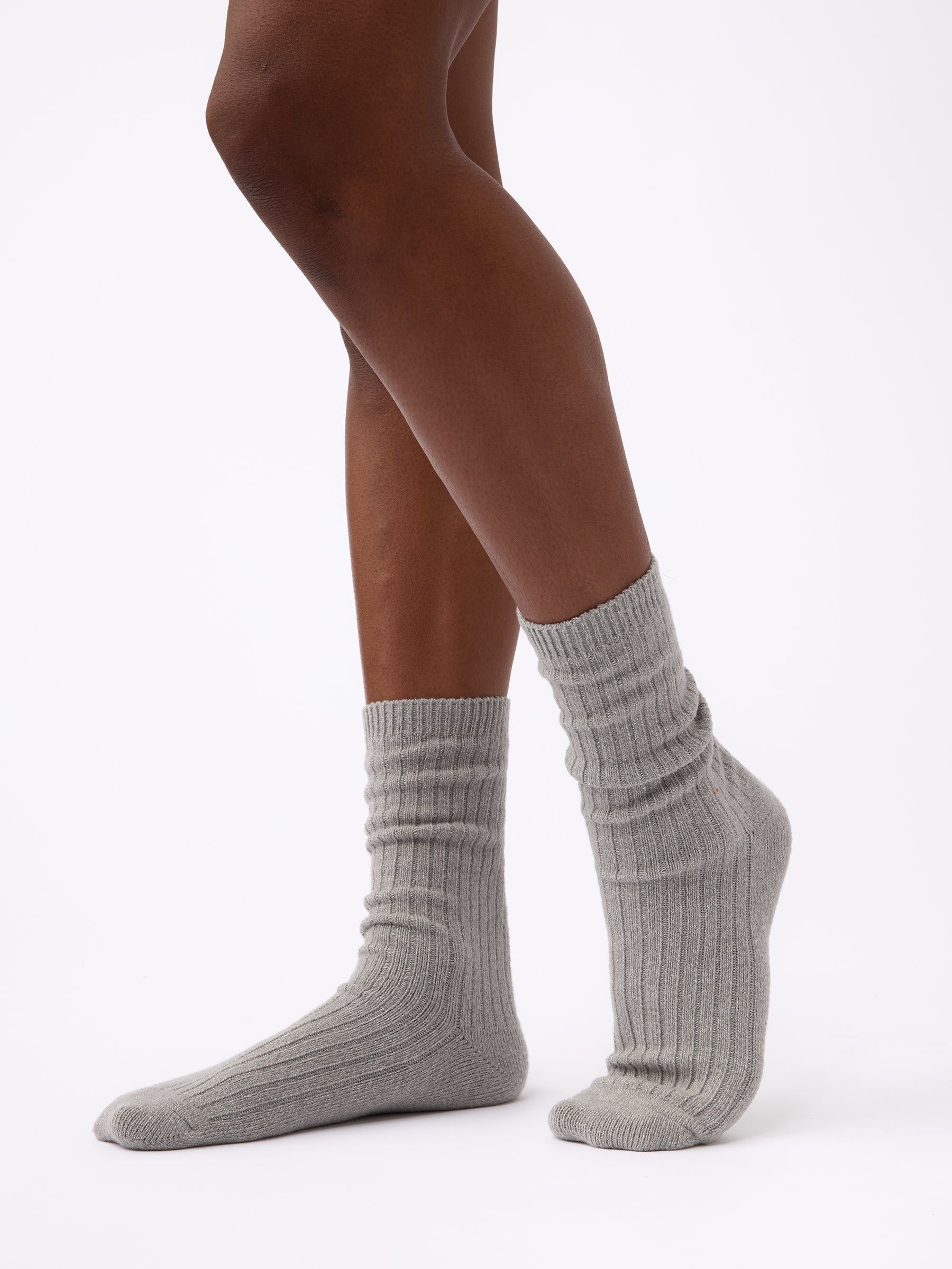 Women's Plush Lounge Calf Sock