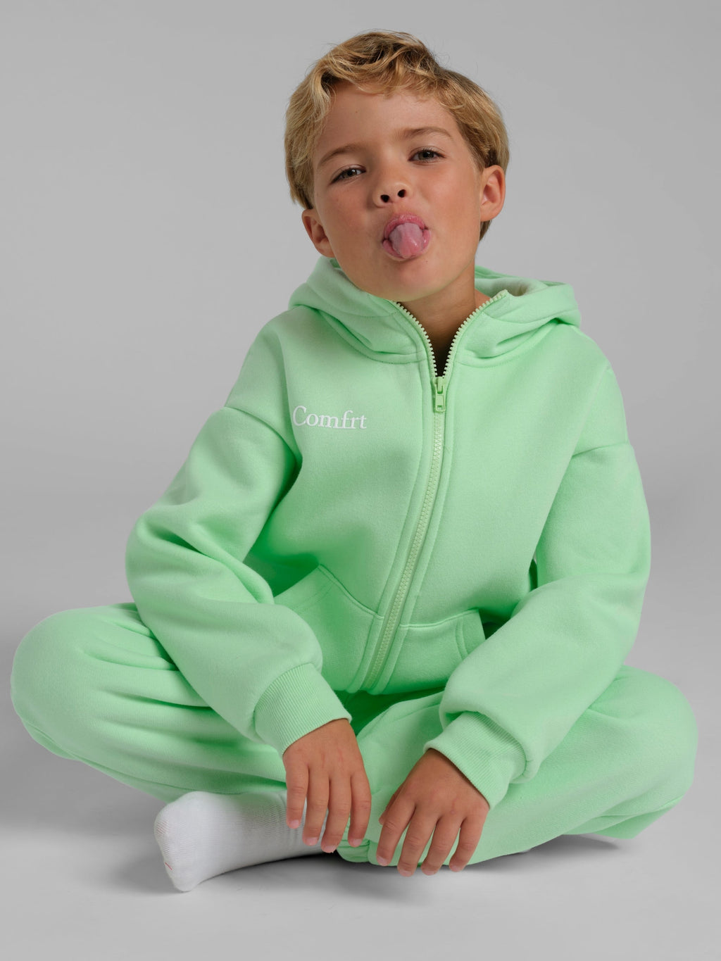 Cloud Zip Kids Hoodie