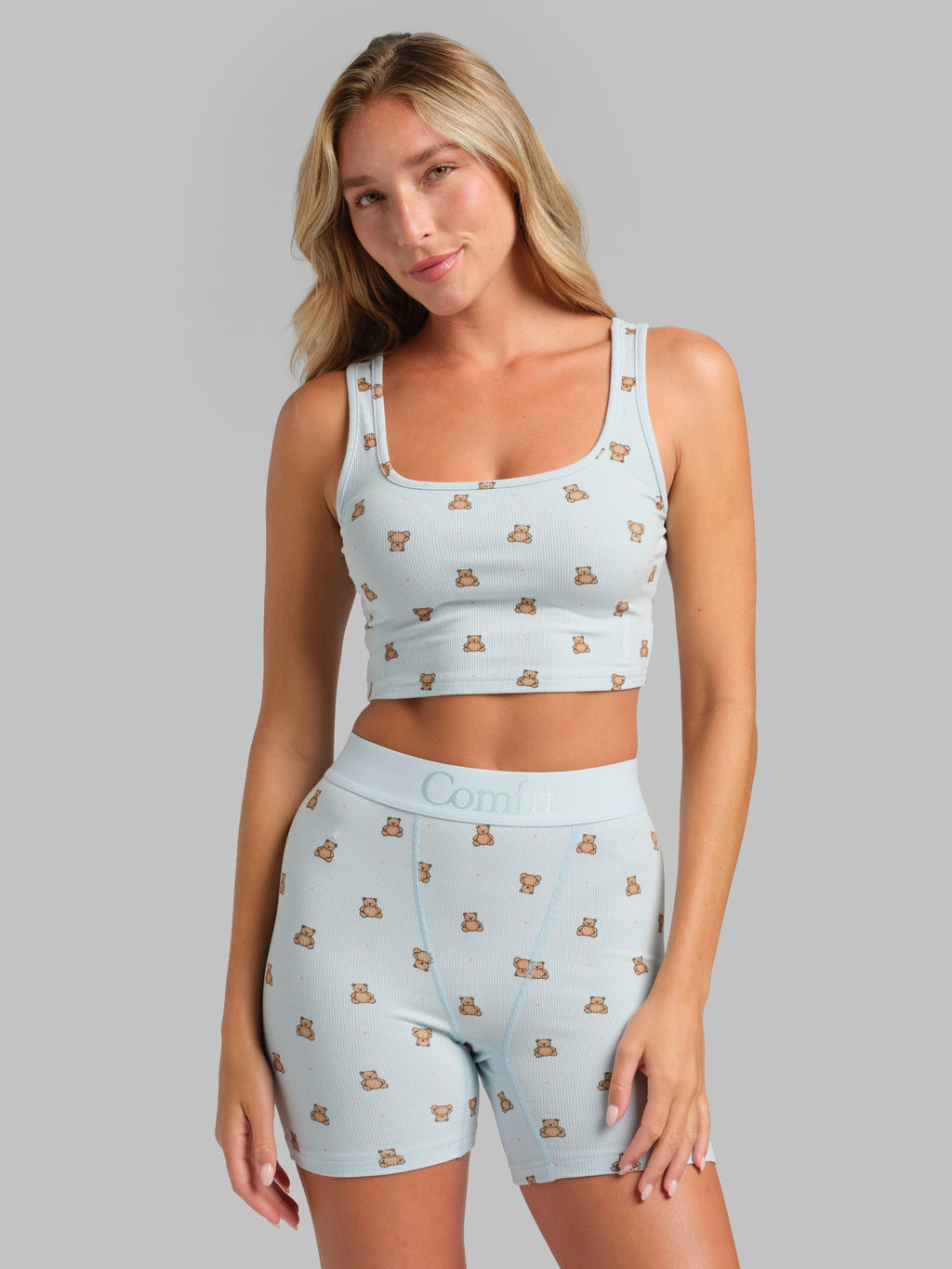Rib Contour Crop Tank