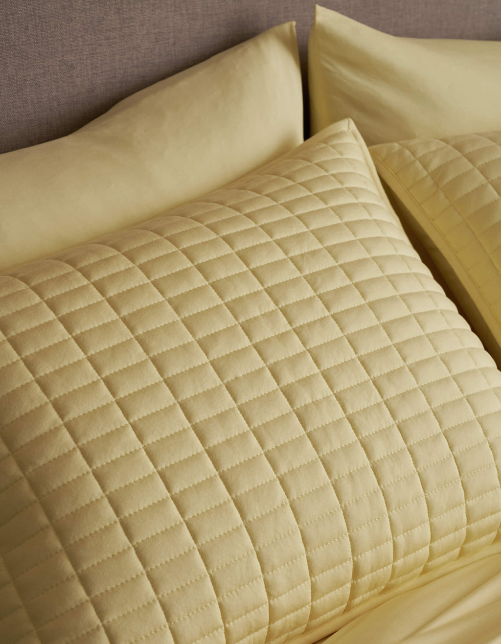 Bamboo Jersey Quilted Shams