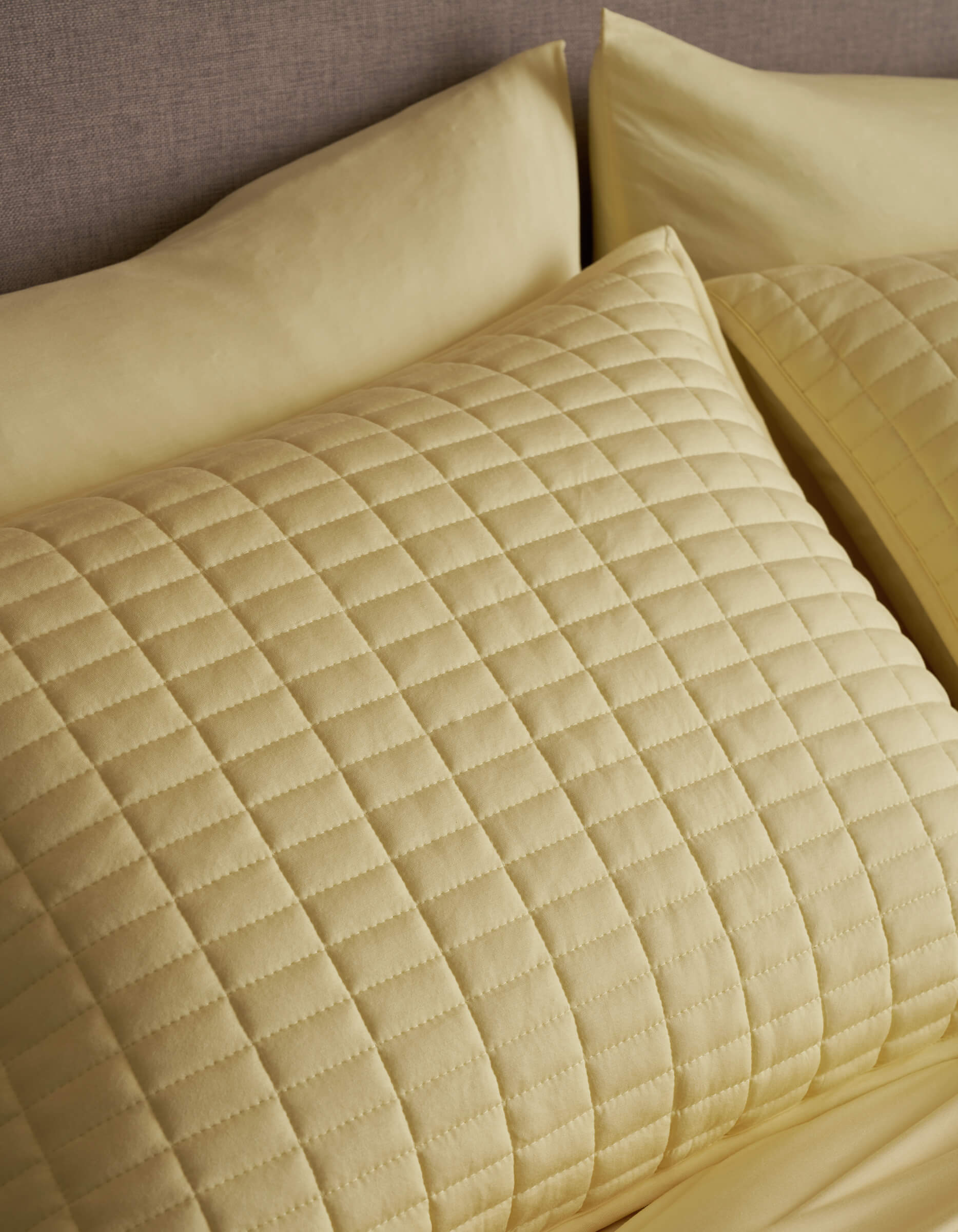 Bamboo Jersey Quilted Shams