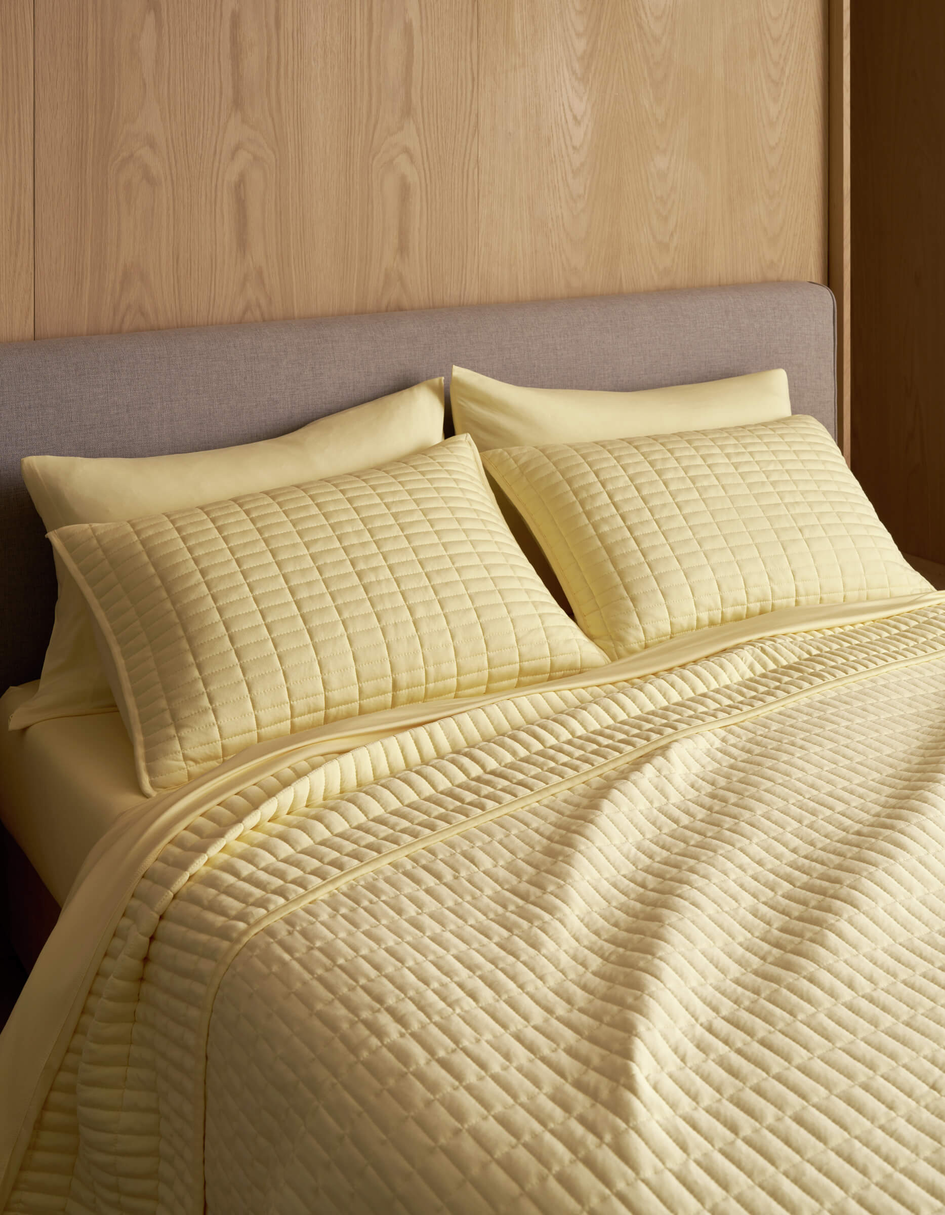 Bamboo Jersey Quilted Shams