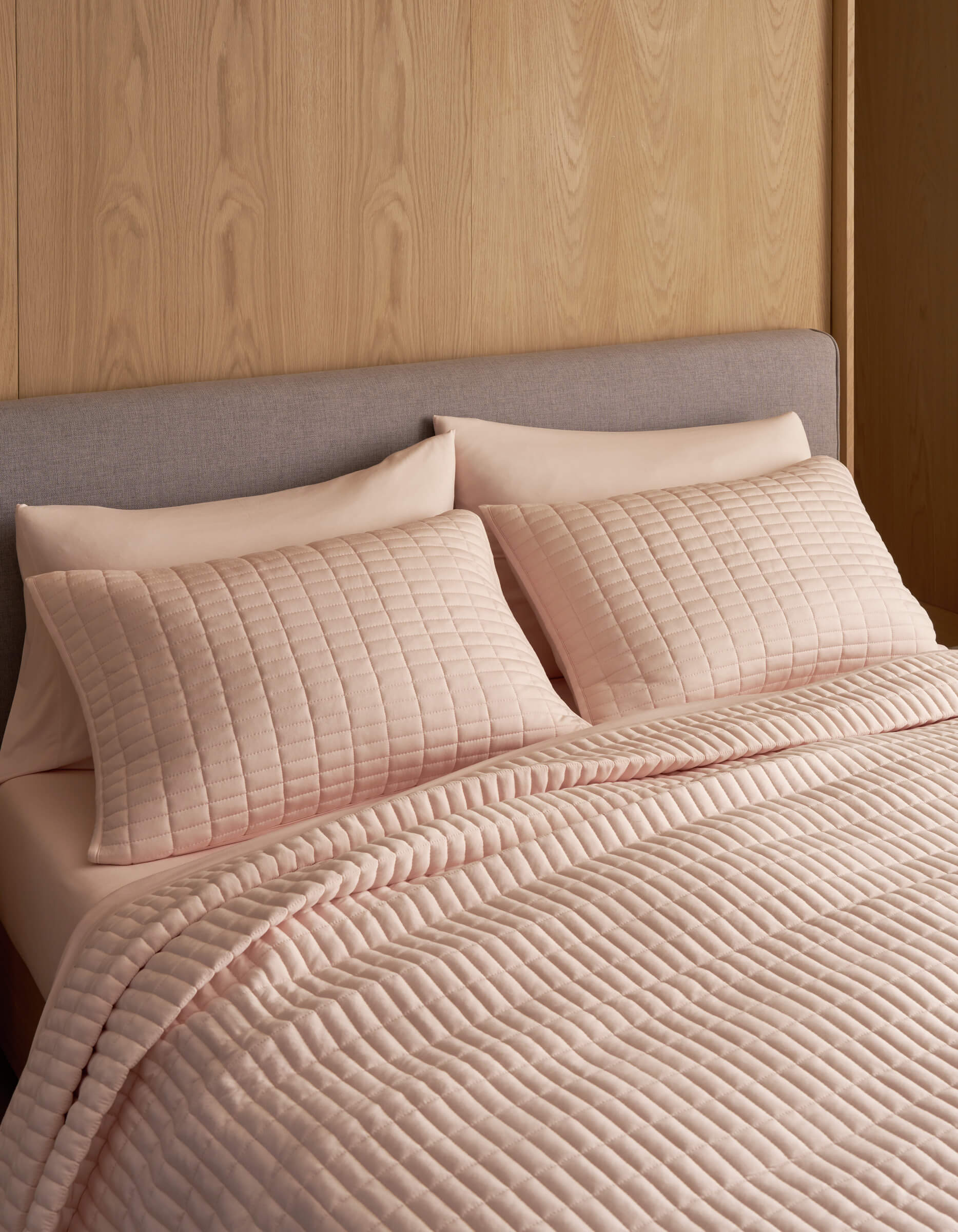 Bamboo Jersey Quilted Shams