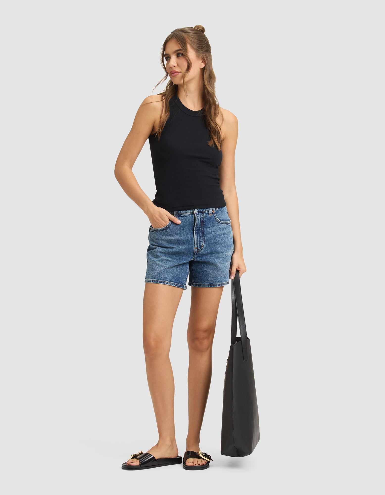 Women's Fine Ribbed Tank