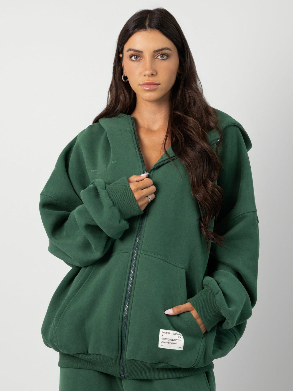 Affirmation Zip Hoodie – Mega
