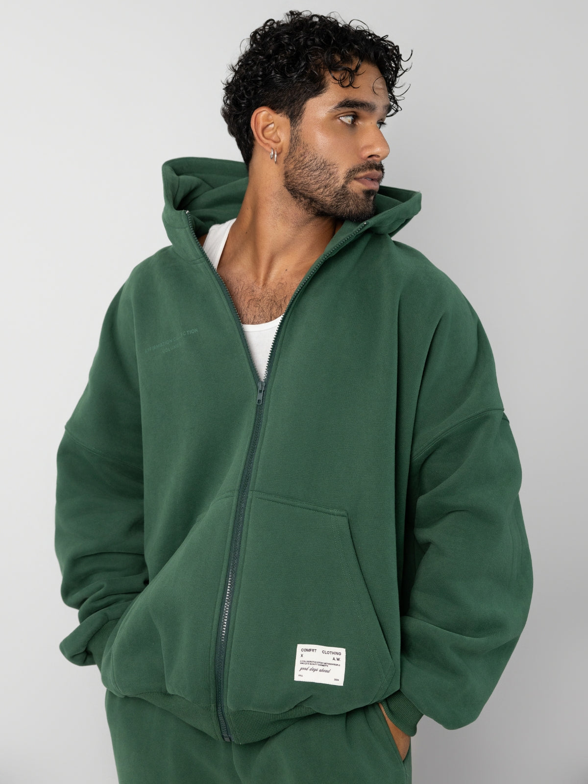 Affirmation Zip Hoodie – Mega