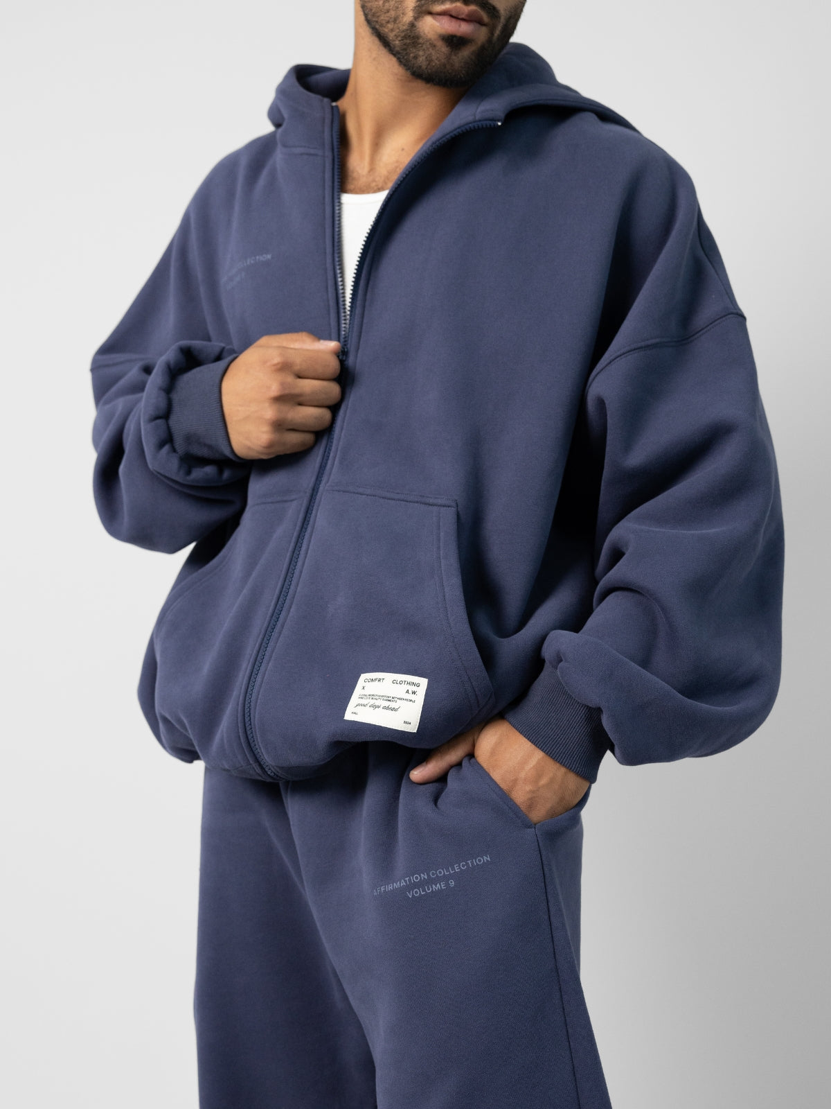 Affirmation Zip Hoodie – Mega