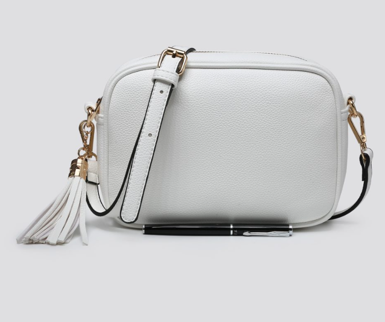 Cross body bag - White