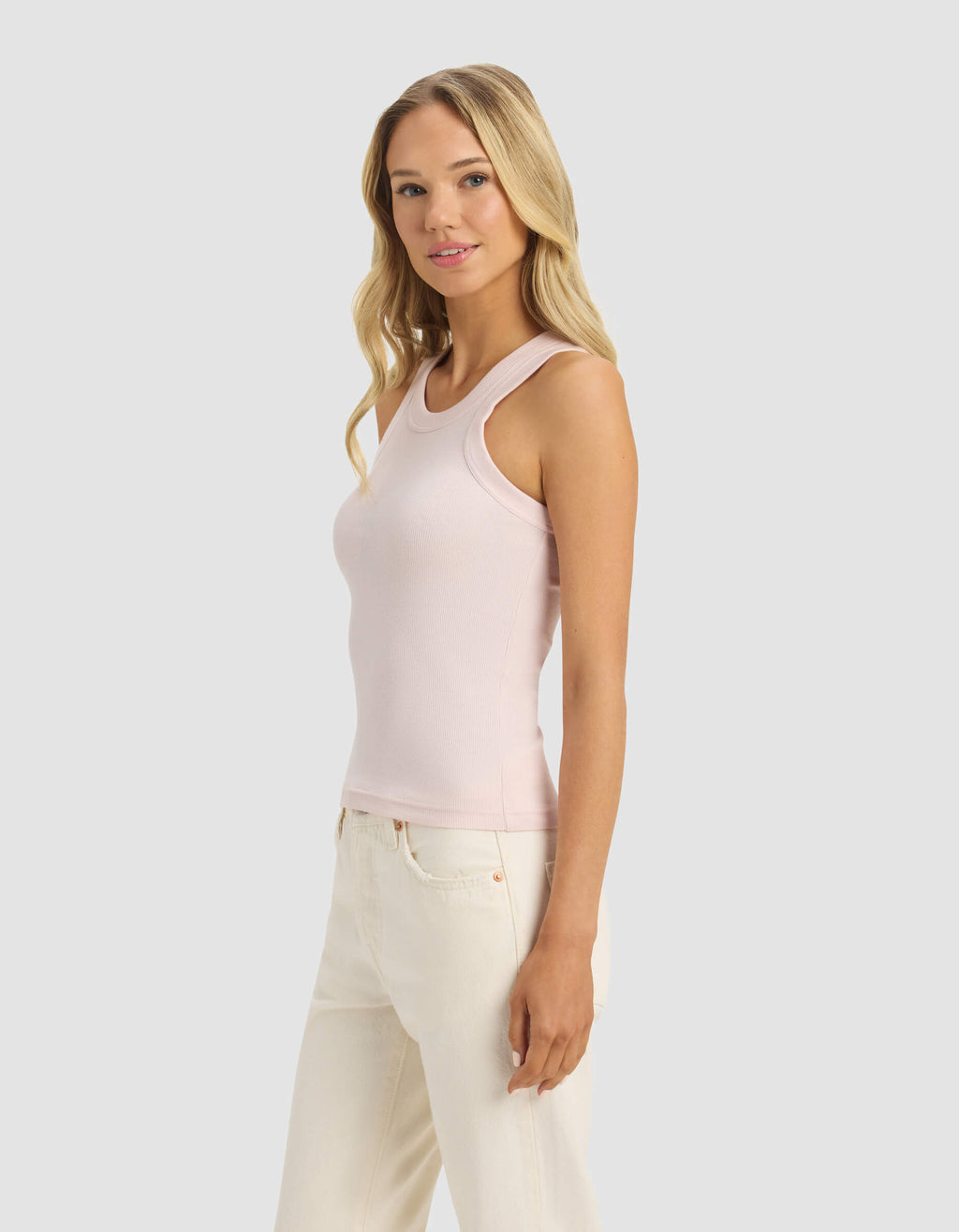 Women's Fine Ribbed Tank