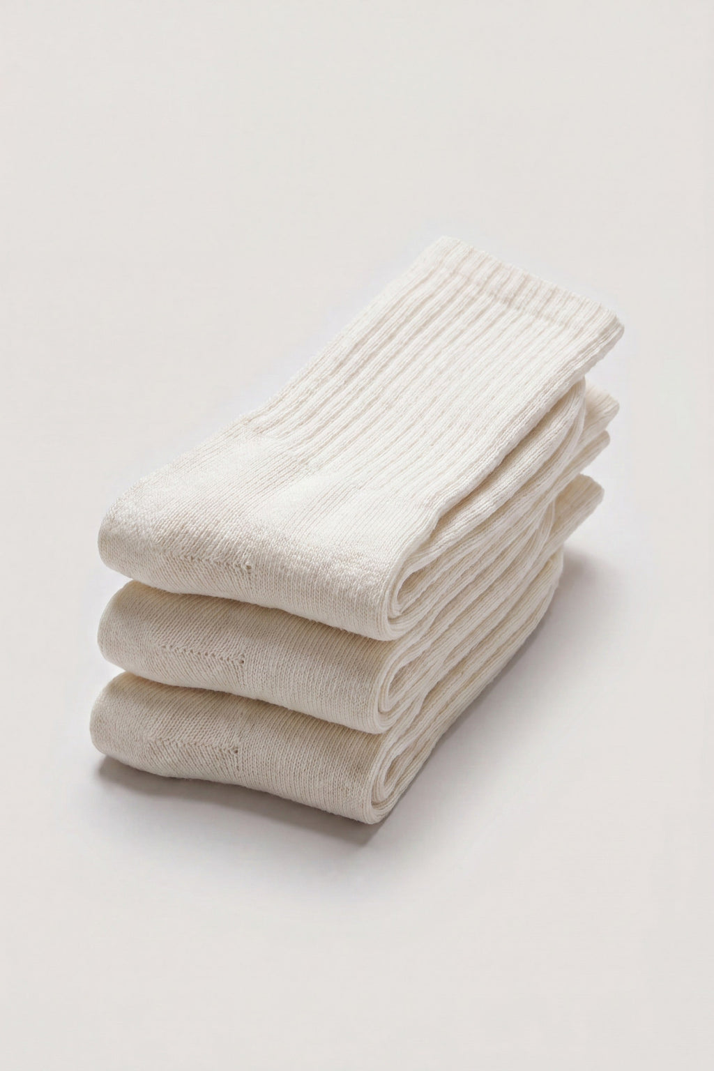 Pilates 3-Pack Socks Bundle in Coconut