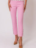 Button Crop Moda - Baby Pink