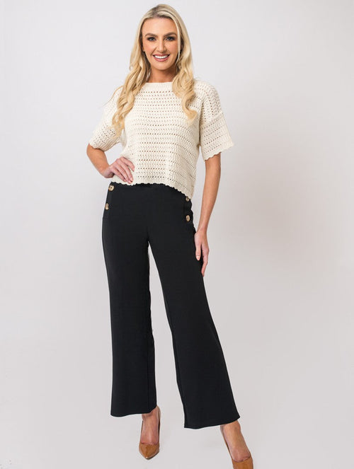 25" Katy Trousers - Black
